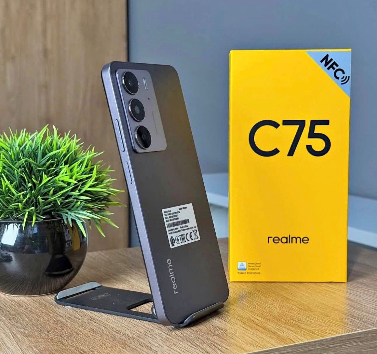Smartphone Realme C75 | 256GB | Pagamento por Aproximação (NFC) | (EM OFERTA!)