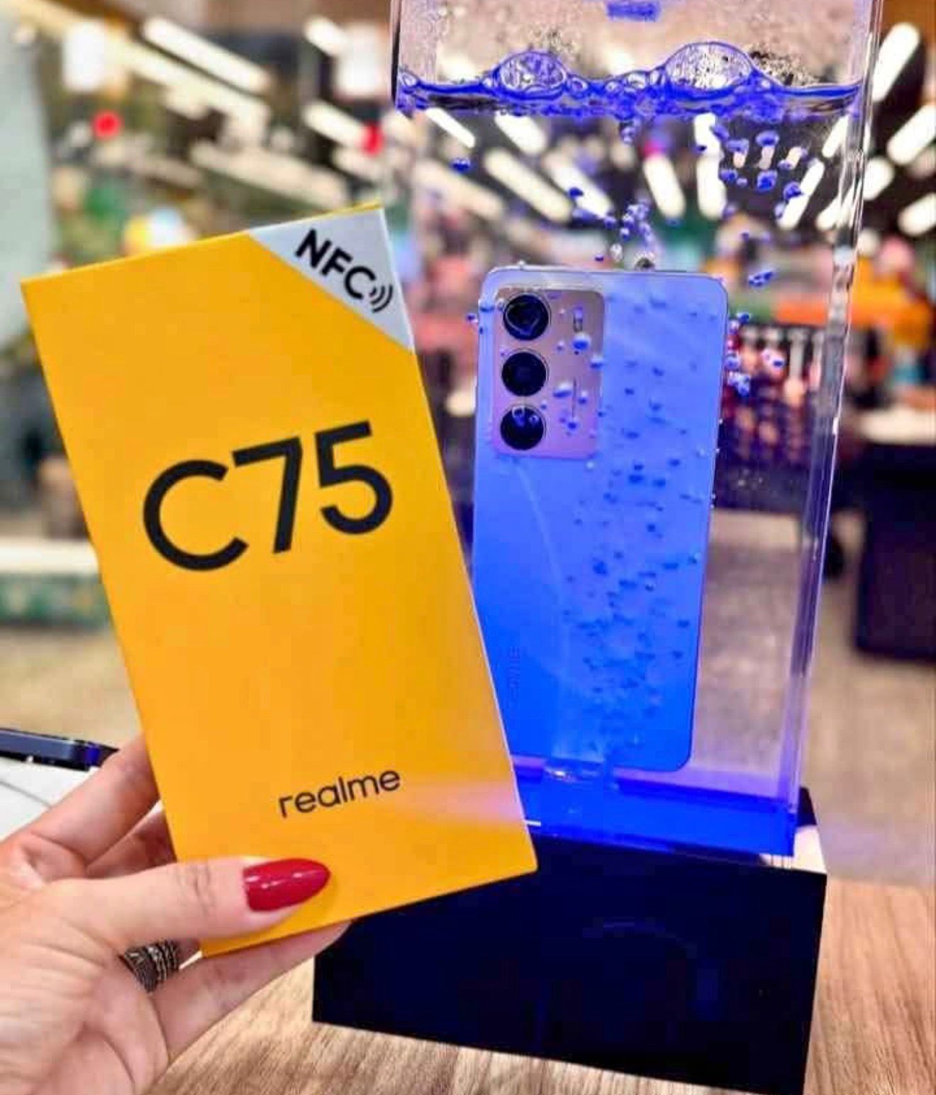 Smartphone Realme C75 | 256GB | Pagamento por Aproximação (NFC) | (EM OFERTA!)