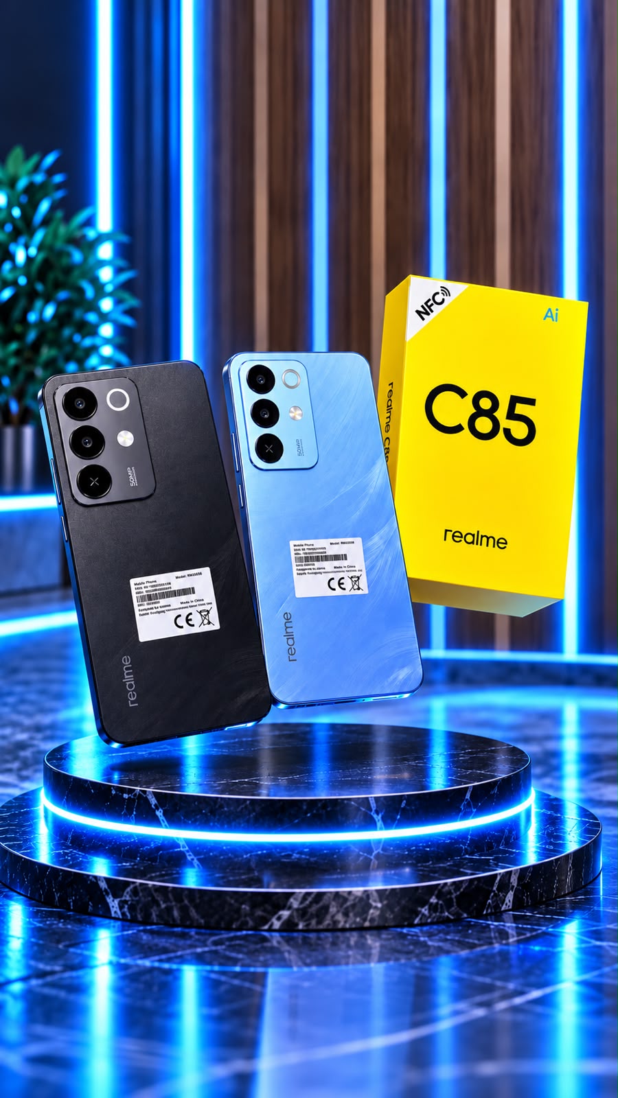 Smartphone Realme C85 | Design Premium, Muita Bateria e Espaço de Sobra