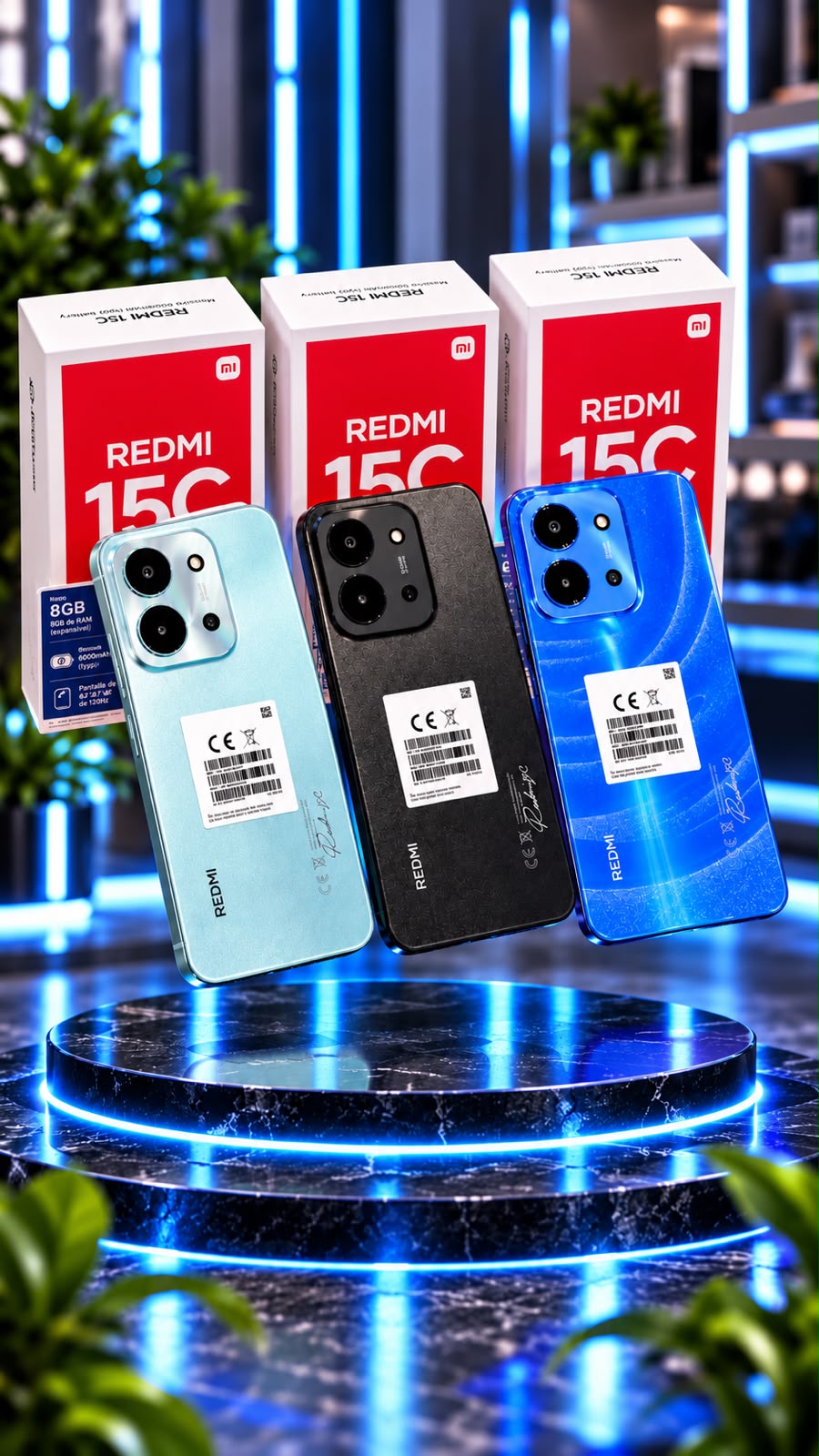 Smartphone Xiaomi Redmi 15C | Câmera 50MP | Tela 90Hz | 128GB ou 256GB (OFERTA IMPERDÍVEL!)