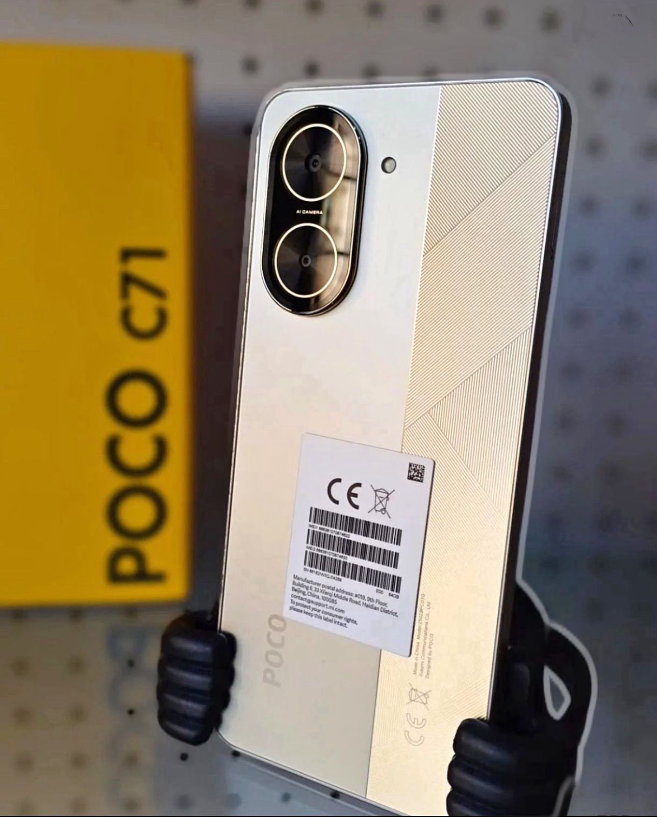 POCO C71 – Tela Imersiva 120Hz | Bateria 5200mAh | 64GB ou 128GB