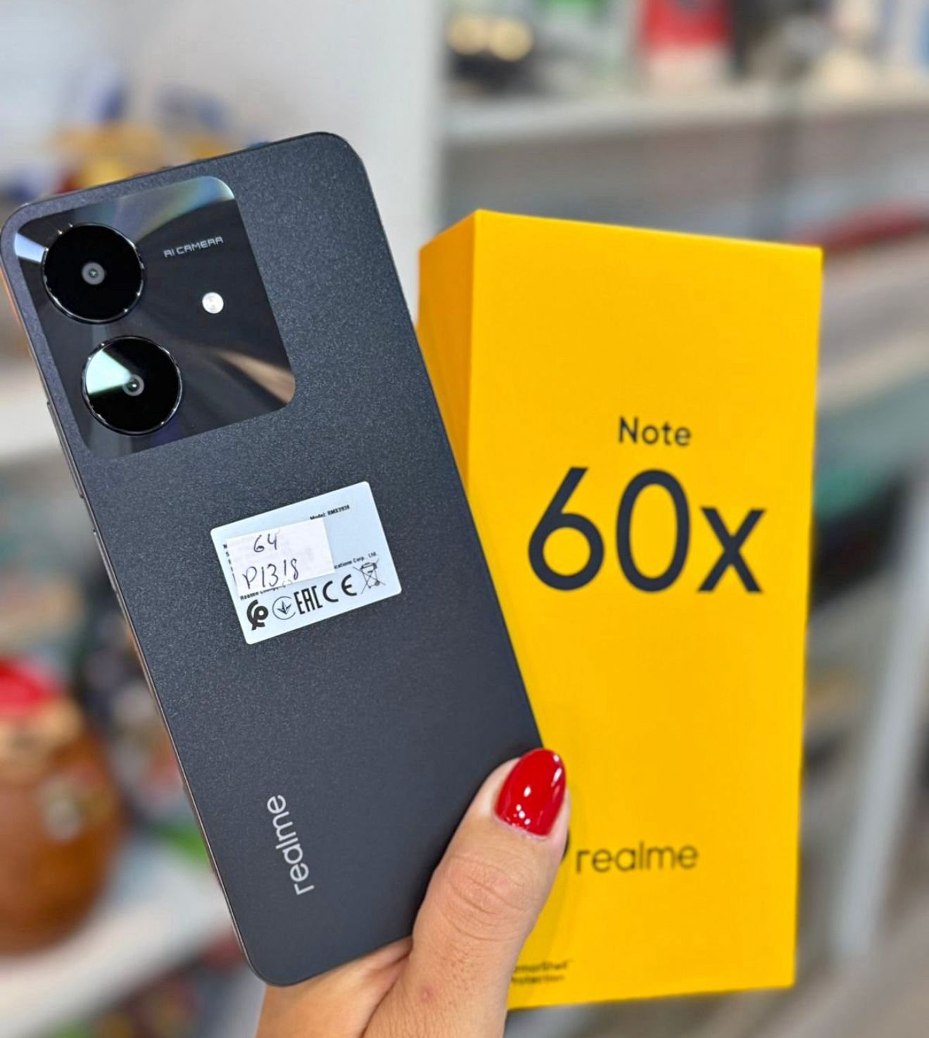 Smartphone Note 60X 128GB – Tela Grande, Bateria Duradoura